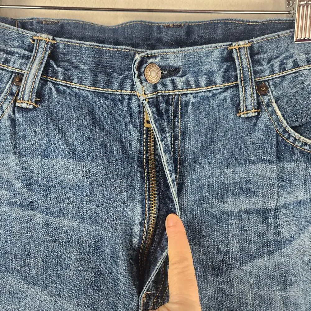 VTG Levi's 508 Mens Regular Taper Fit Jeans 38x32 Blue Medium Wash 100% Cotton